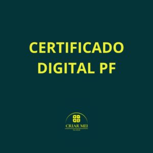 CERTIFICADO DIGITAL PF