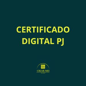 CERTIFICADO DIGITAL PJ
